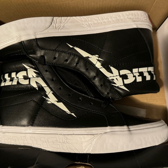 Vans Metallica Black SK8-Hi Reissue NWB - Picture 2 of 10